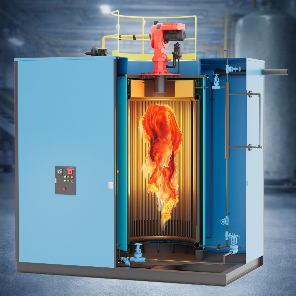 TITAN Series Once-Through Steam Boiler